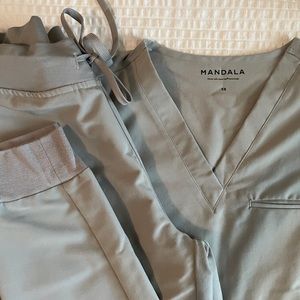 Mandala Cloud Scrub Set - XS